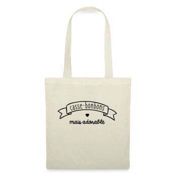 Casse bonbons mais adorable - Sac en tissu - rouge - Devant