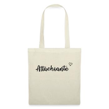 attachiante - Sac en tissu - rouge - Devant