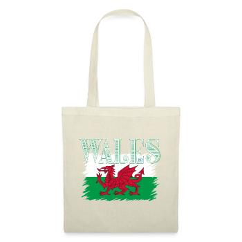 Wales - Stoffbeutel - Rot - Vorne