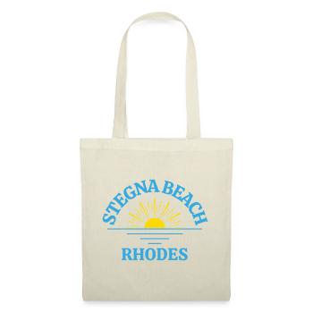 Rhodes Sunrise Beach Logo - Stoffbeutel - Rot - Vorne