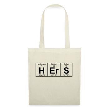 H-Er-S (hers) - Full - Sac en tissu - rouge - Devant