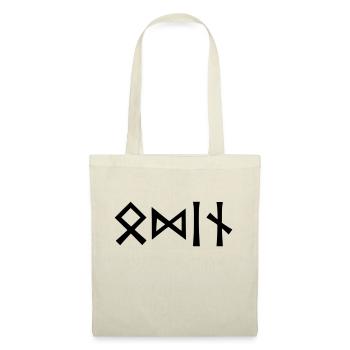 Odin in runes - Tote Bag - red - Front
