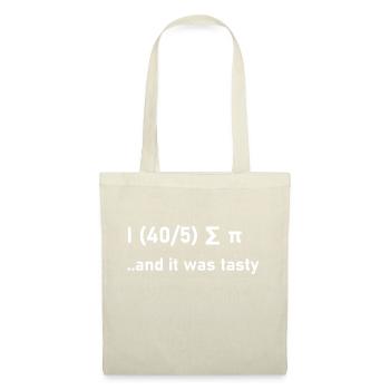 Math Funny Nerdy Joke Gift Gift Idea - Tote Bag - red - Front