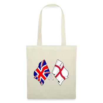 City of London & Great Britain Flaggen - Stoffbeutel - Rot - Vorne