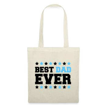 Bold Dad Stars Emblem - Tote Bag - red - Front