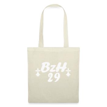 29 Bretagne BZH 2 - Sac en tissu - rouge - Devant