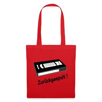 Rewound - Tote Bag - red - Front