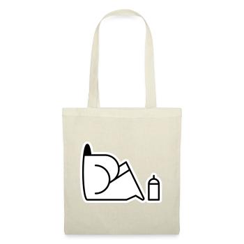 À la recherche de boîtes - Sac en tissu - rouge - Devant
