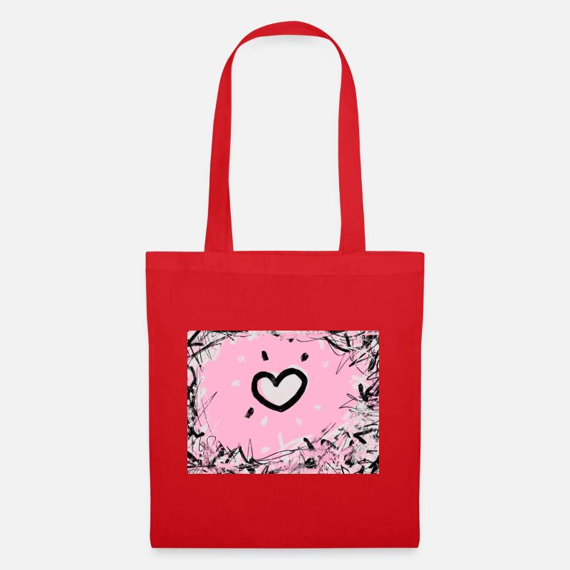 Keep Out - Tote Bag - red