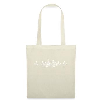 Heartbeat Bike Cardio Puls Bike - Tote Bag - red - Front