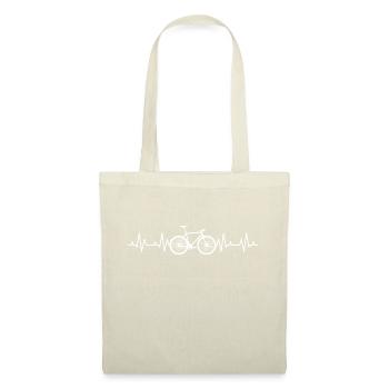 Heartbeat Bike Cardio Puls Bike - Tote Bag - red - Front