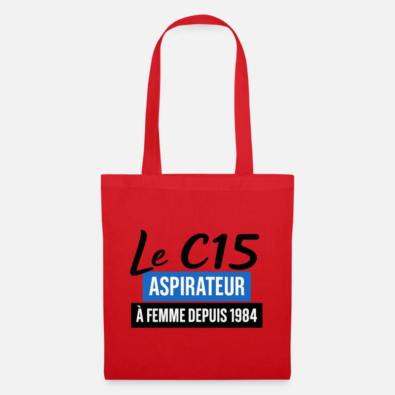 C15 - Tote Bag - red