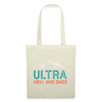 Ultra Running - Enfer et retour - Sac en tissu - rouge - Devant