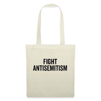 Fight Antisemitism - Tote Bag - red - Front