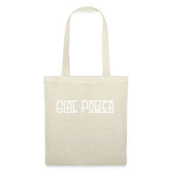 Girl Power - Stoffbeutel - Rot - Vorne