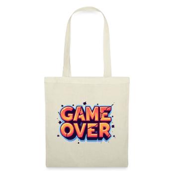 Game Over - Stoffbeutel - Rot - Vorne
