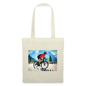 APEX HUNTER Mountain Biker - Tote Bag - red - Front