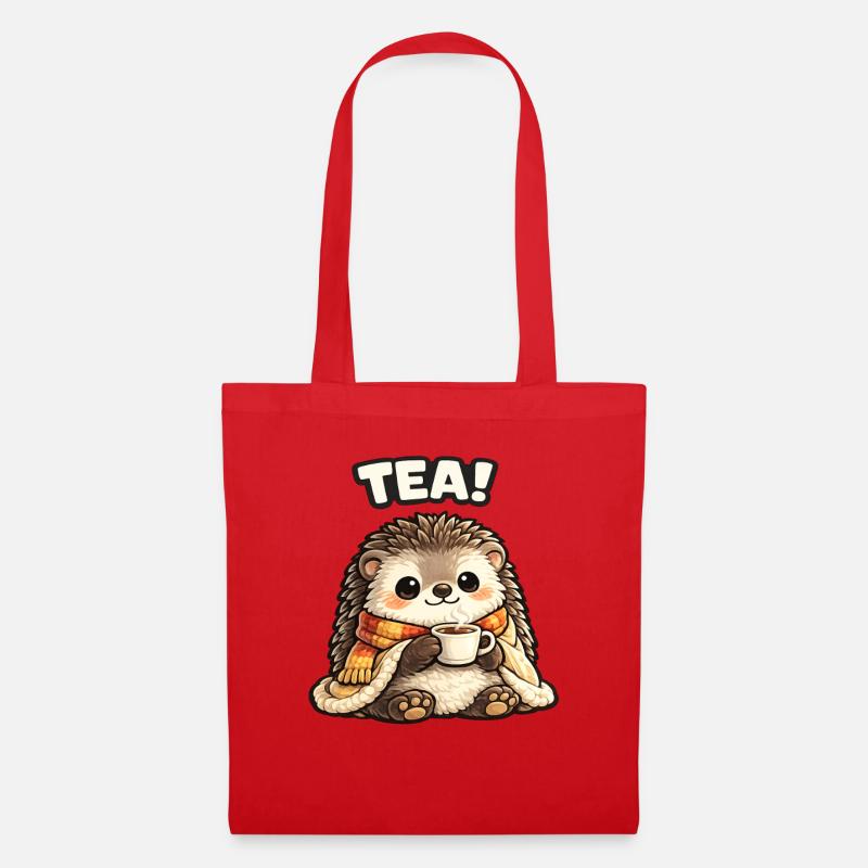 H Hérisson Tee Time Douillet - Sac en tissu - rouge