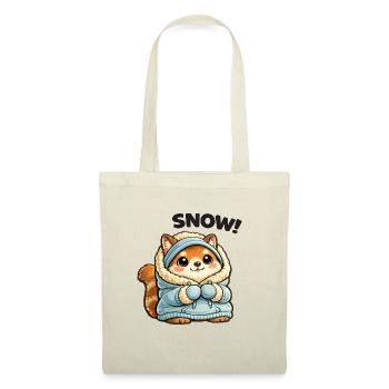 Fox in winter sweater - Tote Bag - red - Front
