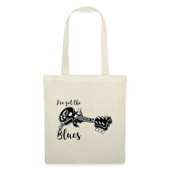 Ich habe den Blues - Stoffbeutel - Rot - Vorne
