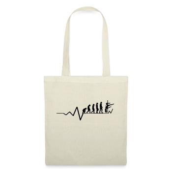 Danse Musique de danse - Sac en tissu - rouge - Devant