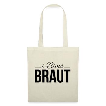 i bims braut - Stoffbeutel - Rot - Vorne