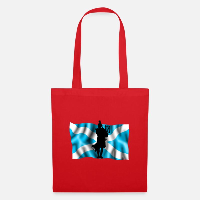 ecosse - Sac en tissu - rouge