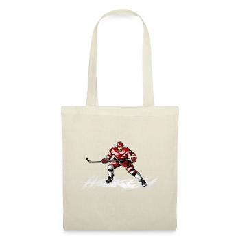 Eishockey - Stoffbeutel - Rot - Vorne