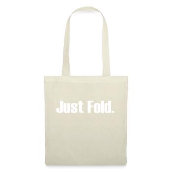 Just Fold - Stoffbeutel - Rot - Vorne