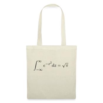 Gauss l’idée de cadeau intégral - Sac en tissu - rouge - Devant