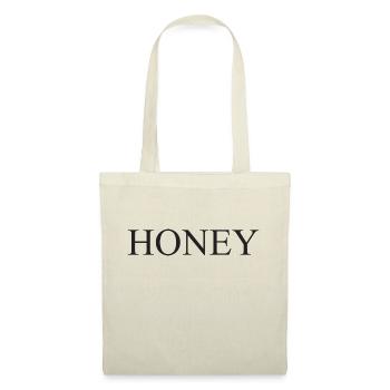 MIEL / HONIG - Sac en tissu - rouge - Devant
