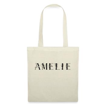 Name - Amelie - Tote Bag - red - Front