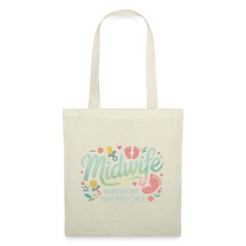 Midwife Inner Child Bloom - Tote Bag - red - Front