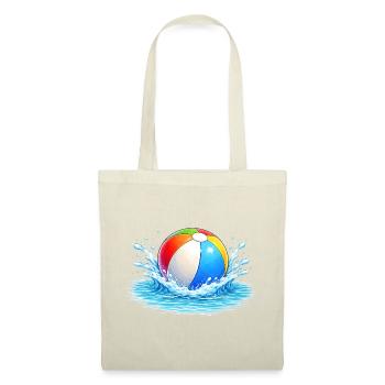 Colorful water polo in the sea - Tote Bag - red - Front