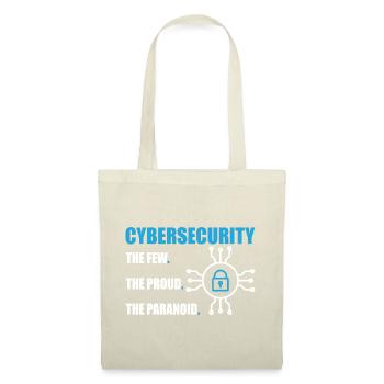 Réseau de soutien informatique drôle de cybersécurité - Sac en tissu - rouge - Devant