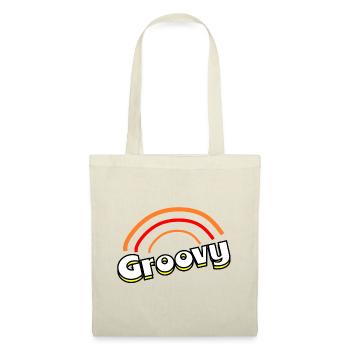 Groovy 70s - Tote Bag - red - Front