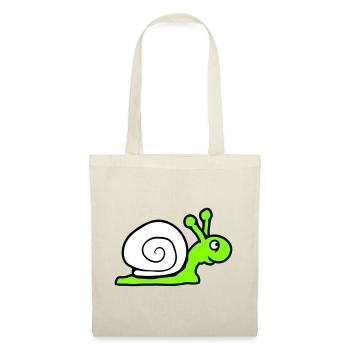 Snail Shell Cute Cute Happy Cool - Tote Bag - red - Front