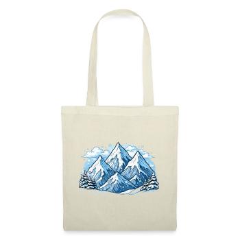 Berge Mountains - Tote Bag - red - Front