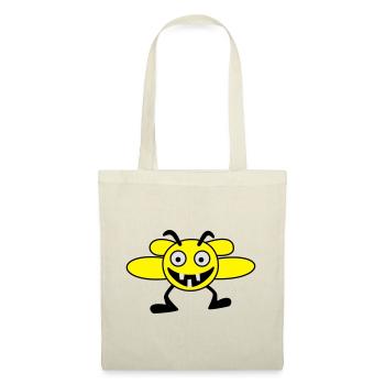 abeilles mâles - Sac en tissu - rouge - Devant
