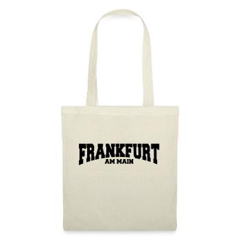 Frankfurt am Main - Sac en tissu - rouge - Devant