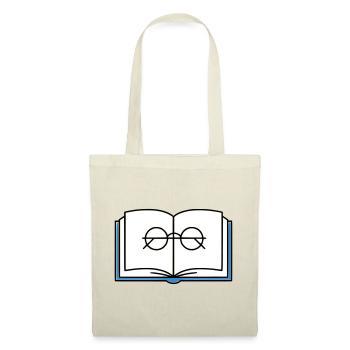 Open Book Glasses School - Tote Bag - red - Front