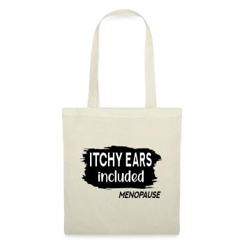 Itchy Ears Menopause - Tote Bag - red - Front