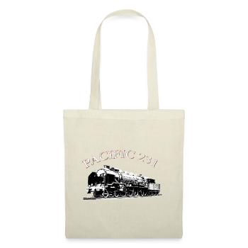 Locomotive création Louis RUNEMBERG Adagp - Sac en tissu - rouge - Devant