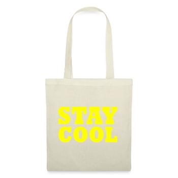 Stay cool - Stoffbeutel - Rot - Vorne