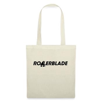 rollerblade logo black - Tote Bag - red - Front