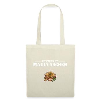 Powered by Maultaschen – Schwabe Gift - Tote Bag - red - Front