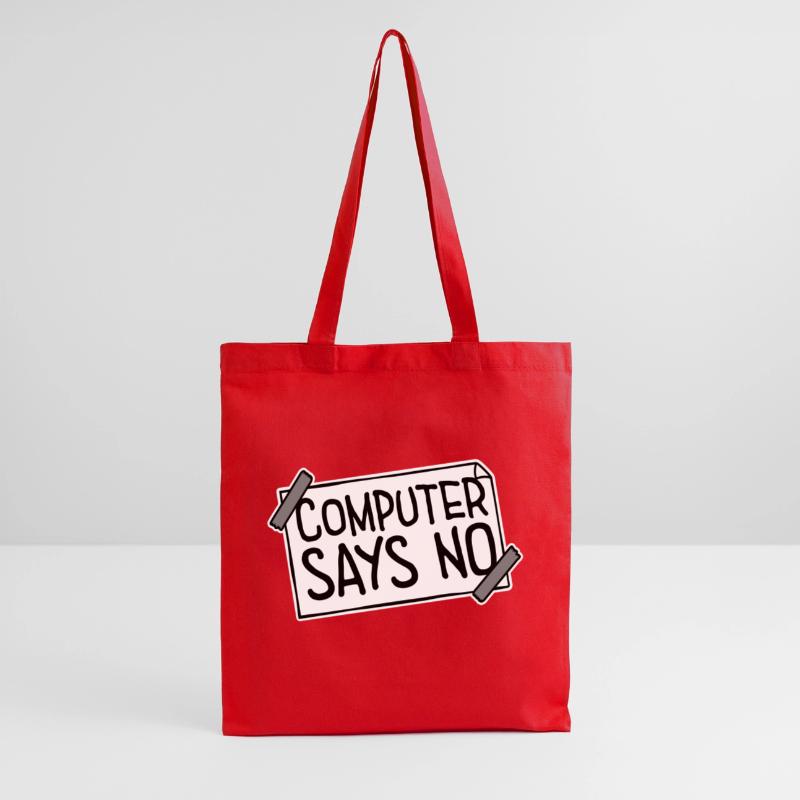 Computer Says No Lustig Programmierer Nerd Technik Stoffbeutel