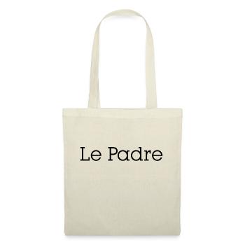 LE PADRE NOIR - French Touch Design - Sac en tissu - rouge - Devant