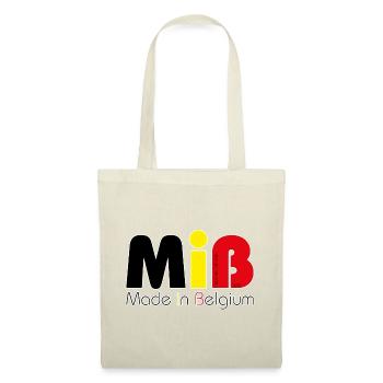 MiB Made in Belgium – Version 2018 - Stoffbeutel - Rot - Vorne