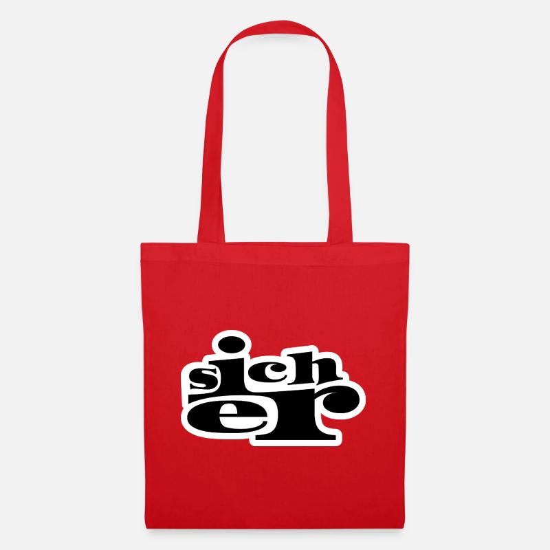 Sure - Tote Bag - red
